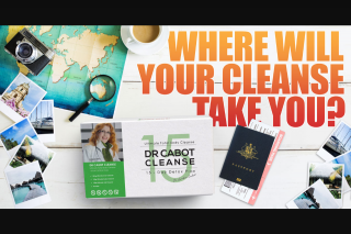 Dr Cabot cleanse – Win 1 of 5 $250 Verge Gift Cards