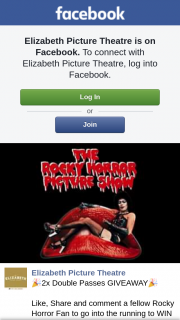 Elizabeth Picture Theatre – Win a Double Pass to Rocky Horror this Friday Or Sunday (you Choose)