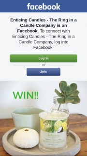 Enticing Candles – Win a Free Ring Collection Candle