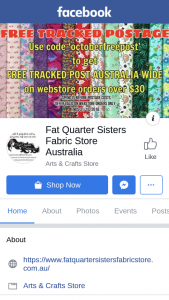 Fat Quarter Sisters Store – Win this New Arrivals Jungle Fq Set? (prize valued at $1)