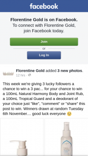 Florentine Gold – Win a 3 Pac..