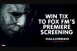 FOX FM – Win Ticket to Fox Fm’s Halloween Movie Screening on 23rd October
