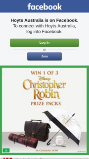 Hoyts – Win 1 of 3 Christopher Robin Prize Packs