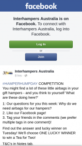 Interhampers Australia – Win a Tea for Two