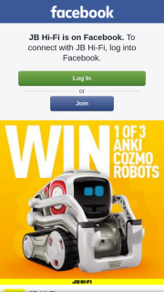 JB Hi-Fi – Win 1 of 3 Anki Cozmo Robots (prize valued at $957)