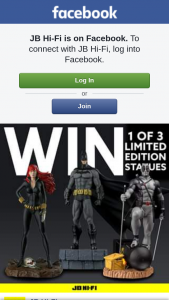 JBHiFi – Win 1 of 3 Limited Edition Statues