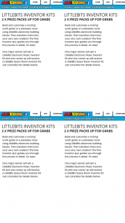 Just Kidding – Win a Littlebits Electronic Music Inventor Kit and One Runner Up Will Receive a Littlebits Space Rover Inventor Kit