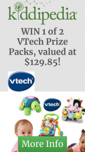 Kiddipedia – Win 1 of 2 Vtech Prize Packs (prize valued at $260)