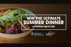 KOFM’ Newcastle – Win The Ultimate Summer Dinner at Kahibah Sports Club