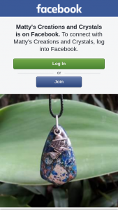 Matty’s Creations & Crystals – Win this Witch Jasper Necklace