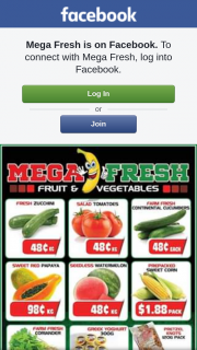 Mega Fresh – Win a $50 Fruit and Veg Voucher to Spend In Store