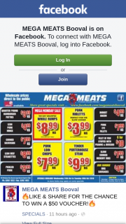 Mega Meats Booval – Win a $50 Voucher