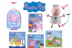 Mouths of Mums – Four Amazing Peppa Pig Prizes (prize valued at $129.91)