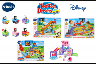 Mouths of Mums – Two Massive Toot-Toot Drivers Disney Prize Hampers (prize valued at $256.65)