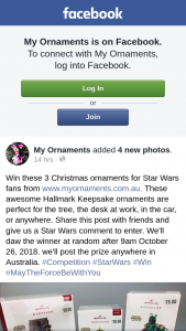 My Ornaments – These 3 Christmas Ornaments for Star Wars Fans From Wwwmyornaments