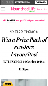 Nourished Life – Win a Prize Pack of Ecostore Favourites (prize valued at $170)