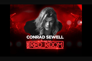 NOVA FM See Conrad Sewell Live in Nova’s Red Room – Win Your Way to Nova’s Red Room With Conrad Sewell Just Tell Us Below In 25 Words Or Less Why You Want to Be There (prize valued at $100)
