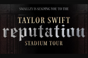 Nova FM Smallzy’s sending you to see Taylor Swift Live in concert – Win One (1) Prize Each