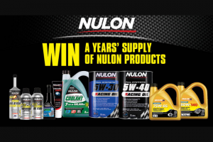 Nulon – Win a Years Supply of Nulon Products