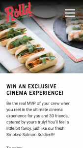 Roll’d – Win an Exclusive Cinema Experience