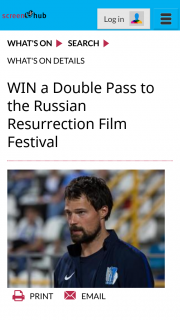 Screen Hub – Win a Double Pass to The Russian Resurrection Film Festival