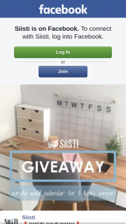 Siisti – Will Be Announced When We Get to 1000 Likes (prize valued at $69.95)