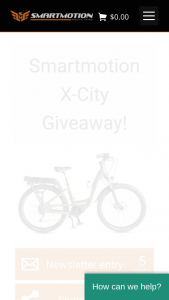 Smartmotion – a Smartmotion X-City and All We Ask In Return Is You to Give Us Your Email (so We Can Send You Only Smartmotion Related Promotional Material on The Odd Occasion). (prize valued at $3,499)
