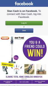 Stan cash – Win this Awesome Vax Slimvac Total Home Cordless Handstick Worth $200