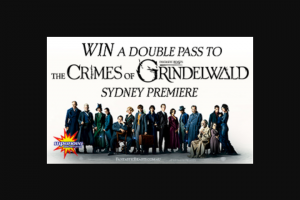 Supanova – Tickets to The Sydney Premiere of Fantastic Beasts