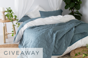 YoHome – Win 1 of 2 Bamboo Summer Quilts (prize valued at $180)