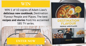 SBS Food – Win 1 of 10 copies of Adam Liaw’s brand-new Destination Flavour book valued at $50 each