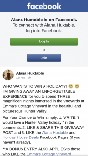 Alana Huxtable-Holiday House Deals – Win a Holiday