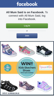 All Mum Said – Win a Pair of Kids Skechers Shoes From Tiptoe & Co (prize valued at $90)