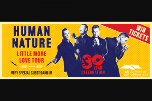 102.9FM Hot Tomato – myGC – Win Tickets to See Human Nature