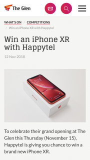 Happytel – Win an Iphone Xr With Happytel
