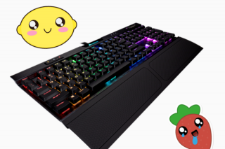 Loserfruit – a K70 Rgb Mk2 Low Profile Mechanical Gaming Keyboard (prize valued at $249)