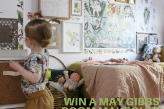 May Gibbs – The Chance to Create Their Own May Gibbs Themed Room (prize valued at $775)
