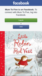 Mum to Five – Win 1 of 2 Copies of Little Robin Red Vest