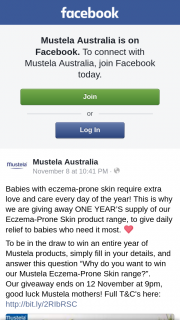Mustela Australia – Win an Entire Year of Mustela Products