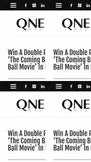 QNews – Win a Double to See ‘the Coming Back Out Ball Movie’ In Brisbane
