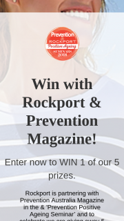 Rockport-Prevention mag – Win 5 Amazing Prizes