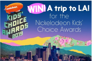 Girlfriend – Win a trip for 4 plus tickets and 5-night stay to the Nickelodeon Kids’ Choice Awards in LA valued at up to $16,000