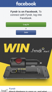 Fyndr – Win a Fyndr Alert Valued at $129.95. (prize valued at $129.95)
