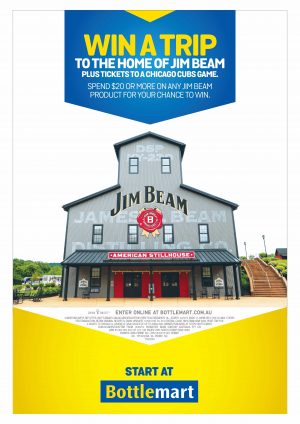 Beam Suntory – Win a trip for 2 to Chicago and Louisville plus more
