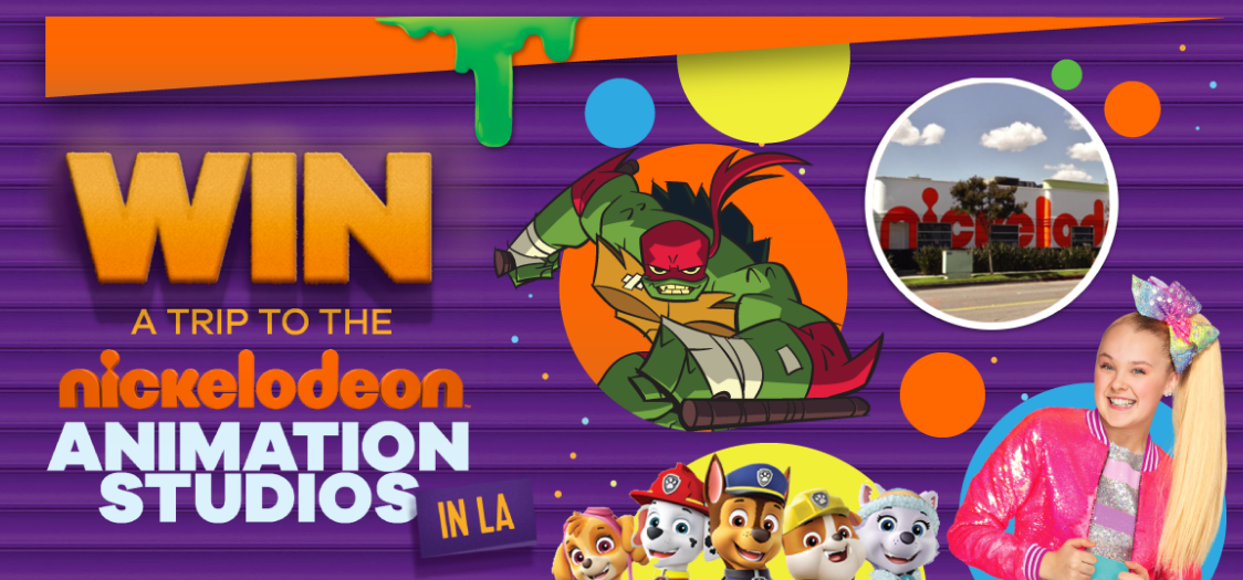 Nickelodeon – Win a trip to the Nickelodeon Animation Studio ... |  Australian Competitions