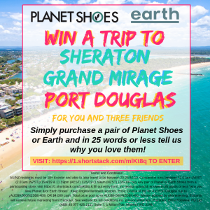 Planet Shoes – Win a trip for 4 to Port Douglas