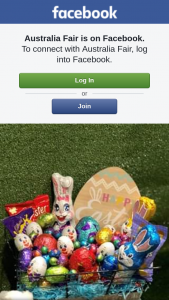 Australia Fair Shopping Centre – this Cadbury Chocolate Easter Hamper Worth Over $80 (prize valued at $80)