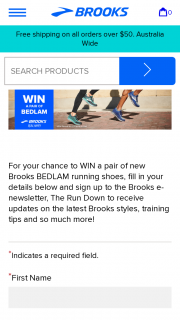 Brooks Running – Win a Pair of New Brooks Bedlam Running Shoes