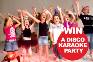 Mouths of Mums – an Awesome 2 Hour Deluxe Disco and Karaoke Party for Up to 30 Children (prize valued at $390)