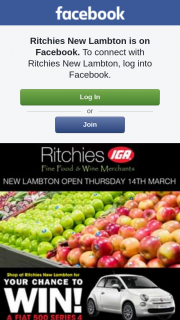 Ritchies IGA Fine Food and Wine Merchants – Win a Fiat 500 Competition (prize valued at $20,450)